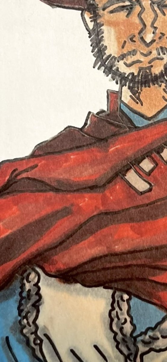 HarrisonCBerger's tweet photo. Detail shots
🤠Markers meet mystery in this homage to one of cinema’s most iconic characters. 

———
Supplies linked in bio
———

#ManWithNoName #ArtisticInspiration #art #illustration #copic #copicmarkers #drawing https://t.co/oFuv6kkdGO