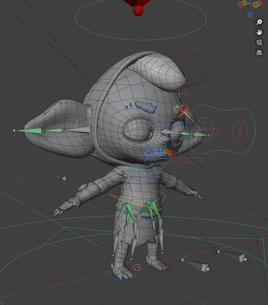 just when i thought i allready had the rigg done i remembered to do the skirt...
AAAAAAAAAAAAAAAAAAHHHHHHHHHH!
(i halso have to do the controlers for the Ears)
#3d