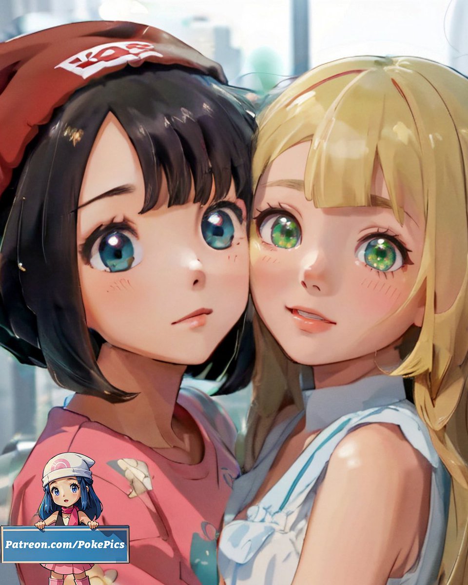 PokePicsX's tweet photo. Selene and Lillie 💕
.
#selenepokemon #lilliepokémon #aiart #pokegirls #gen7pokemon #pokepics #alola #pokemon https://t.co/DE3T7cmr2r