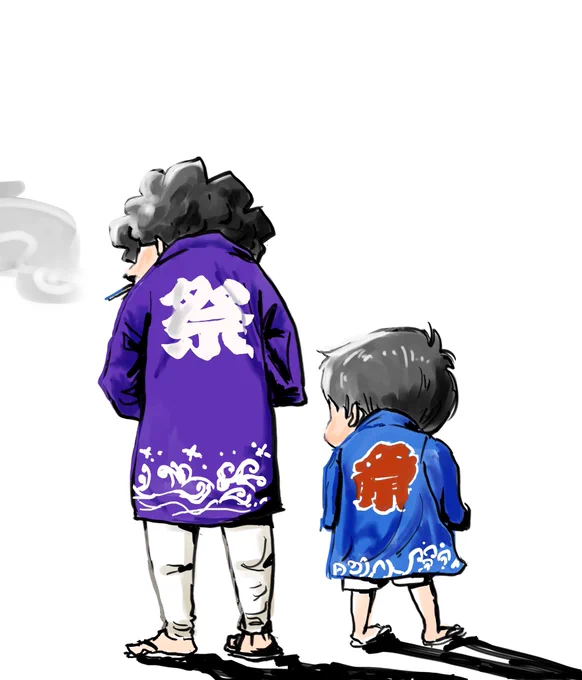 祭りの神輿が楽しみだった