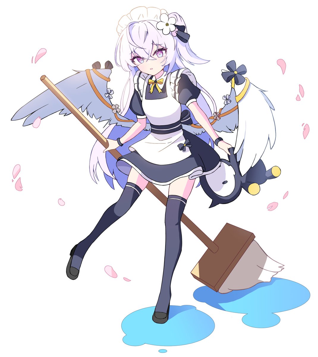 shugather's tweet photo. #ブルアカ
메이드 아즈사 입니다!
メイドアズサです! (´ω｀) https://t.co/6ZuYRjrE6s