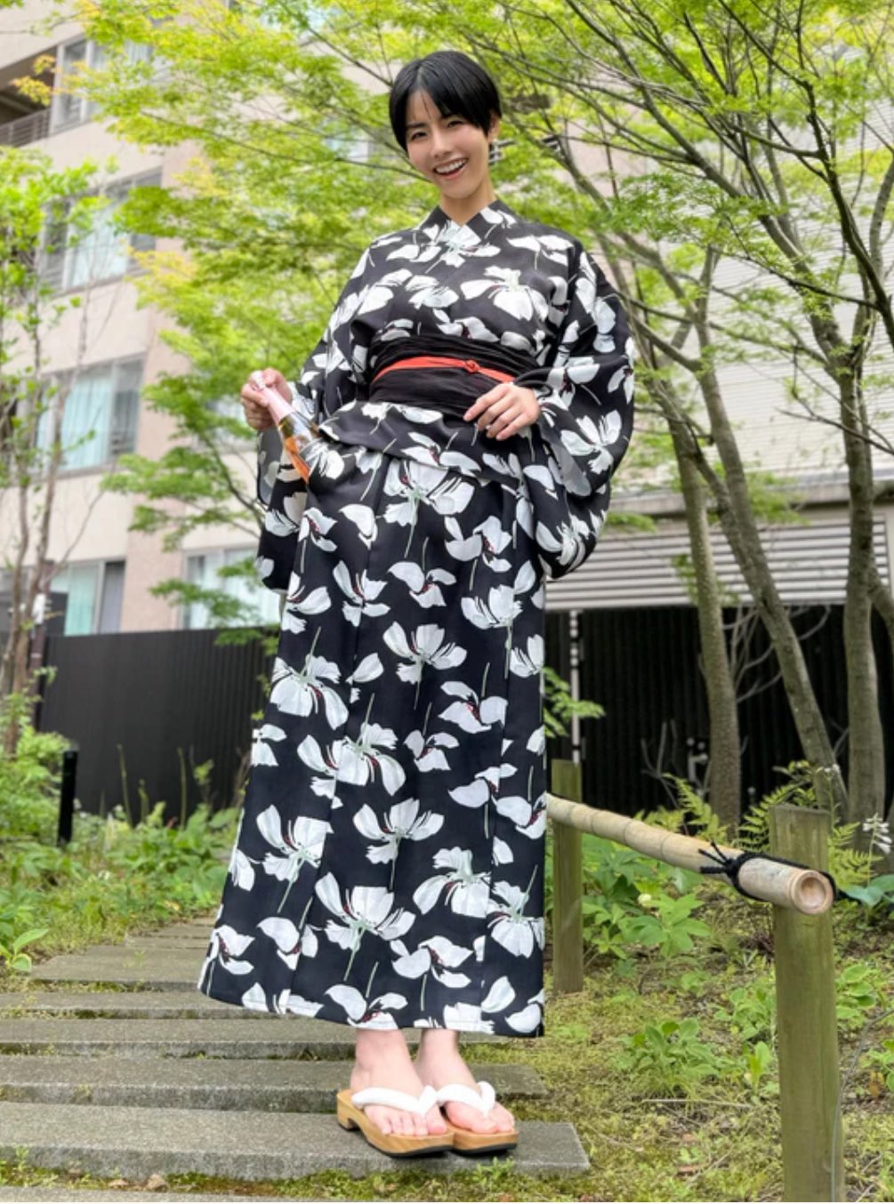 シネマティック 元鈴木さん 2way浴衣 黒 エコバッグになる兵児帯付き いくら🐟 on X: 