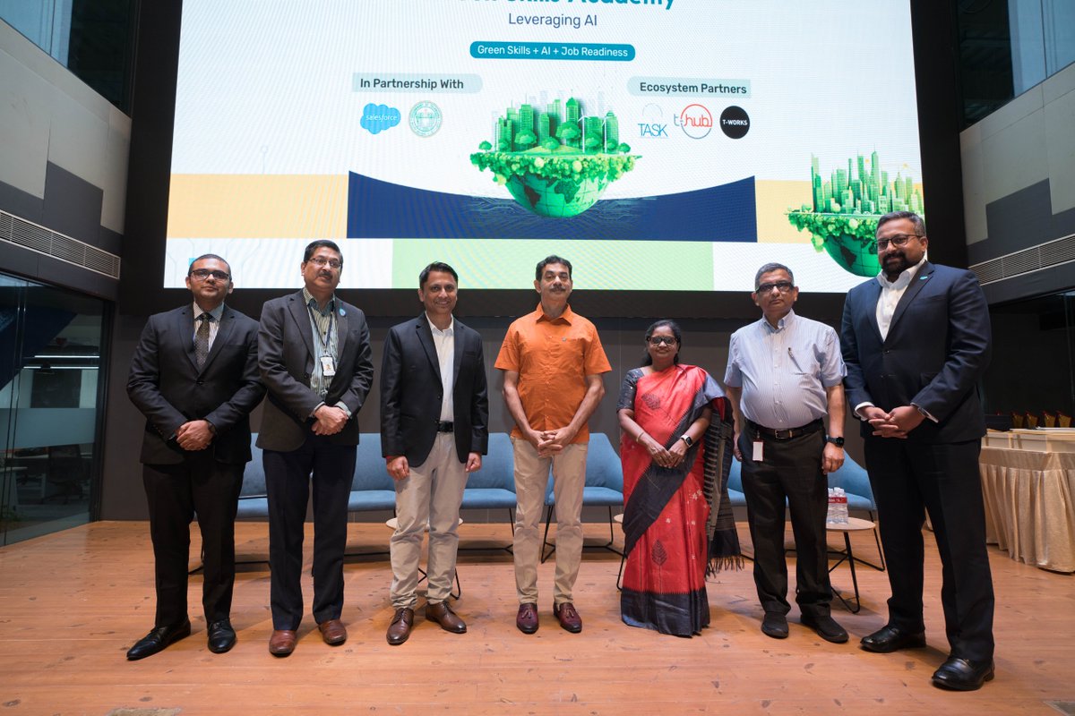 Activate1M1B's tweet photo. 📢 Exciting news

✨ 5 young innovators from Telangana’s 1M1B #GreenSkills Academy are heading to 8th annual #1M1B Activate Impact Summit at the UNHQ in New York this December!

🚀 After 5 months of rigorous training, these talented individuals have emerged as winners from a pool of 200 finalists:

🌟 Showcasing innovative solutions in sustainability & AI
🌿 Demonstrating how @UN #SDGs can be localized
🛠️ Creating Indigenous solutions for real-world impact

👏 Join us in celebrating these future changemakers as they prepare to take 🌍 stage