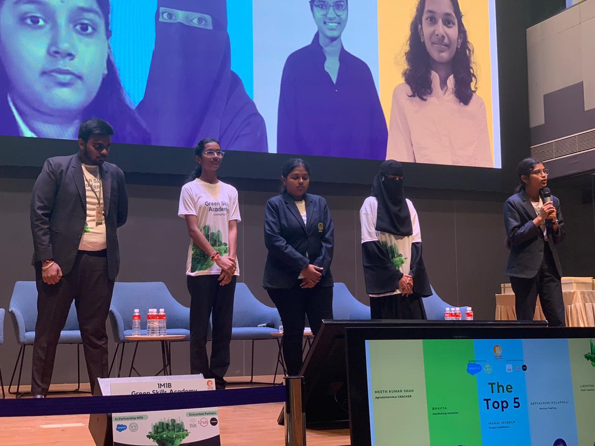Activate1M1B's tweet photo. 📢 Exciting news

✨ 5 young innovators from Telangana’s 1M1B #GreenSkills Academy are heading to 8th annual #1M1B Activate Impact Summit at the UNHQ in New York this December!

🚀 After 5 months of rigorous training, these talented individuals have emerged as winners from a pool of 200 finalists:

🌟 Showcasing innovative solutions in sustainability & AI
🌿 Demonstrating how @UN #SDGs can be localized
🛠️ Creating Indigenous solutions for real-world impact

👏 Join us in celebrating these future changemakers as they prepare to take 🌍 stage