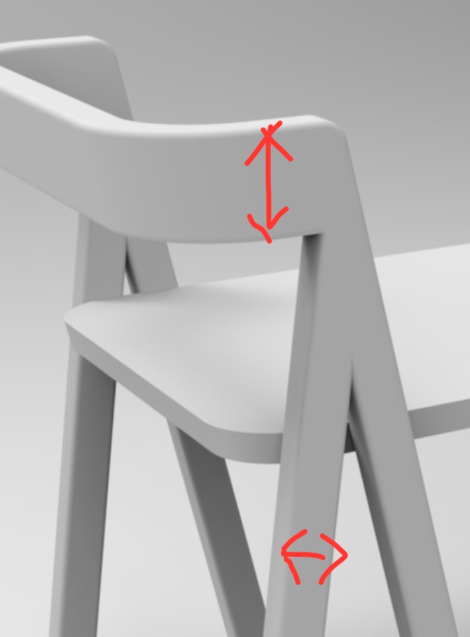 HamishTennent's tweet photo. @Flomerboy Oh I meant this width to match, it’ll be less material to try and bend. Thickness is maybe still tough, but less tough https://t.co/d1Bij97IH8
