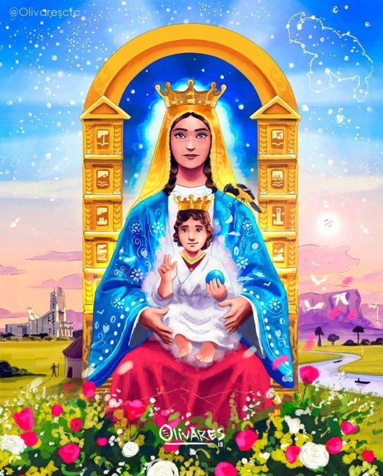 VctorHu82041913's tweet photo. Cada día con más  fuerza por Venezuela...Dios te salve María, llena eres de gracia, el Señor es contigo, bendita eres entre todas las mujeres y bendito es el fruto de tu vientre, Jesús. Santa María, Madre de Dios, ruega por nosotros pecadores ahora y en la hora de nuestra muerte. https://t.co/BL2O8xntpg