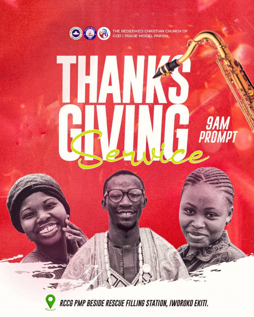 RCCGPMP's tweet photo. Yay🎊🎉🥰Julyyy!!!
It’s another Thanksgiving Sunday🥰🎉
God bless you abundantly🙏Windows of heaven are open unto you🙇♂️🙏
#ThanksgivingService
#HeirsOfGod
#RccgWorldwide
#RccgPmp https://t.co/MrpWYPWlPY