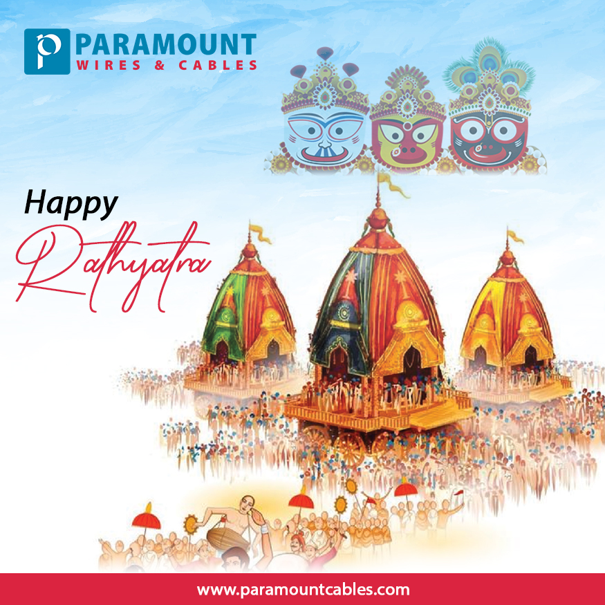 ParamountCables's tweet photo. Let’s Celebrate the Glory of Lord Jagannath, to Destroy The Evil From The Face of Earth. Happy Jagannath Rath Yatra!
#RathYatra
#RathYatra2024
#JagannathDham
#JagannathYatra
#ParamountParivar
#ParamountCommunications
#WiresandCables https://t.co/CEF6Qn9XAC