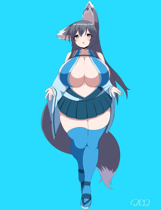 久しぶりにうちのドスケベギツネを描きました。何か用のリリア 