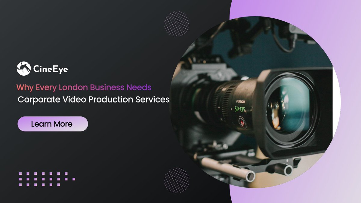 Why Every London Business Needs Corporate Video Production Services 
 Find More: cineeye.co.uk/why-every-lond…