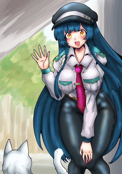 今日の日課は警備服ずん子さんです 