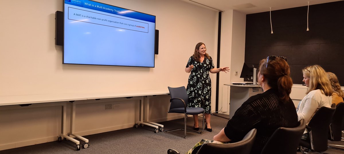 Toby Greany (@tobygreany) on Twitter photo Eleanor Bernardes <a href="/Nor_edu/">Eleanor Bernardes</a>  presenting her (ongoing) PhD research on MAT Founder succession - comparing w literature on non-profit founders <a href="/BelmasOffice/">BELMAS</a> in Glasgow @nott Eleanor Bernardes <a href="/Nor_edu/">Eleanor Bernardes</a>  presenting her (ongoing) PhD research on MAT Founder succession - comparing w literature on non-profit founders <a href="/BelmasOffice/">BELMAS</a> in Glasgow @nott