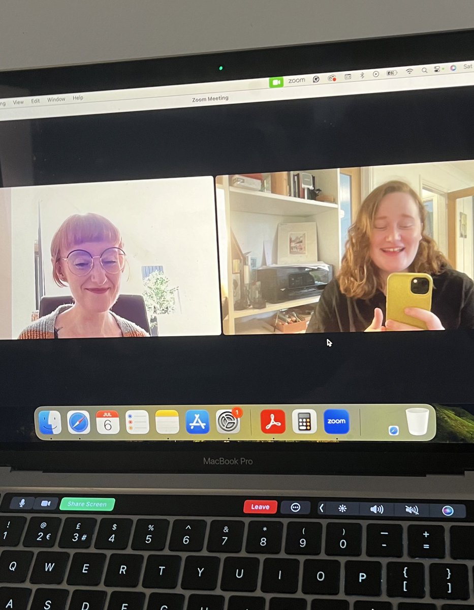 DisabledPoetics's tweet photo. Don’t mind me just being mentored by the brilliant @charleyblogs!
#poetryproject #eugenicsproject #poet https://t.co/8DscqFin8k