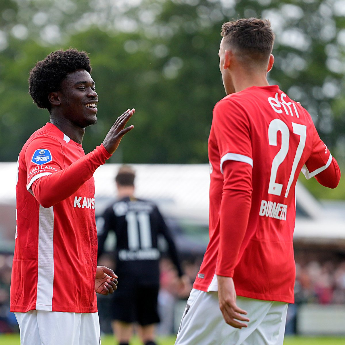 AZAlkmaar's tweet photo. 🏭 𝐅𝐫𝐨𝐦 𝐭𝐡𝐞 𝐀𝐜𝐚𝐝𝐞𝐦𝐲 𝐭𝐨 𝐭𝐡𝐞 𝐟𝐢𝐫𝐬𝐭 𝐭𝐞𝐚𝐦!
📈 Enoch Mastoras luisterde zijn officieuze debuut op met zijn eerste goal voor AZ.
#AZ #AZNOR #TheFutureIsOurs https://t.co/kCiUPrCfdQ