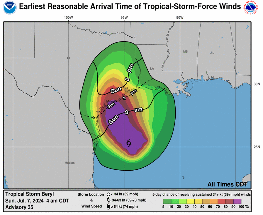 LimWeather's tweet photo. #TropicalStorm #Beryl in #GulfofMexico to landfall in SE #Texas at =>85mph C1 #Hurricane
#Wxtwitter #Tropicswx #HurricaneSeason2024 #wxx #HurricaneSeason #Beryl #TXwx #STXwx #Mexico #Tamaulipas #GLSwx #HurricaneBeryl #RGVwx #RGV #HOUwx #BCSwx #CTXwx #Flooding #FlashFlood https://t.co/irdkrSREba
