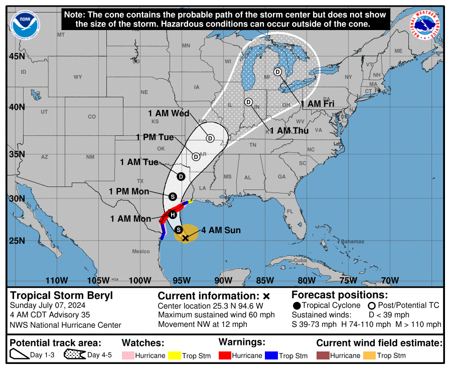 LimWeather's tweet photo. #TropicalStorm #Beryl in #GulfofMexico to landfall in SE #Texas at =>85mph C1 #Hurricane
#Wxtwitter #Tropicswx #HurricaneSeason2024 #wxx #HurricaneSeason #Beryl #TXwx #STXwx #Mexico #Tamaulipas #GLSwx #HurricaneBeryl #RGVwx #RGV #HOUwx #BCSwx #CTXwx #Flooding #FlashFlood https://t.co/irdkrSREba