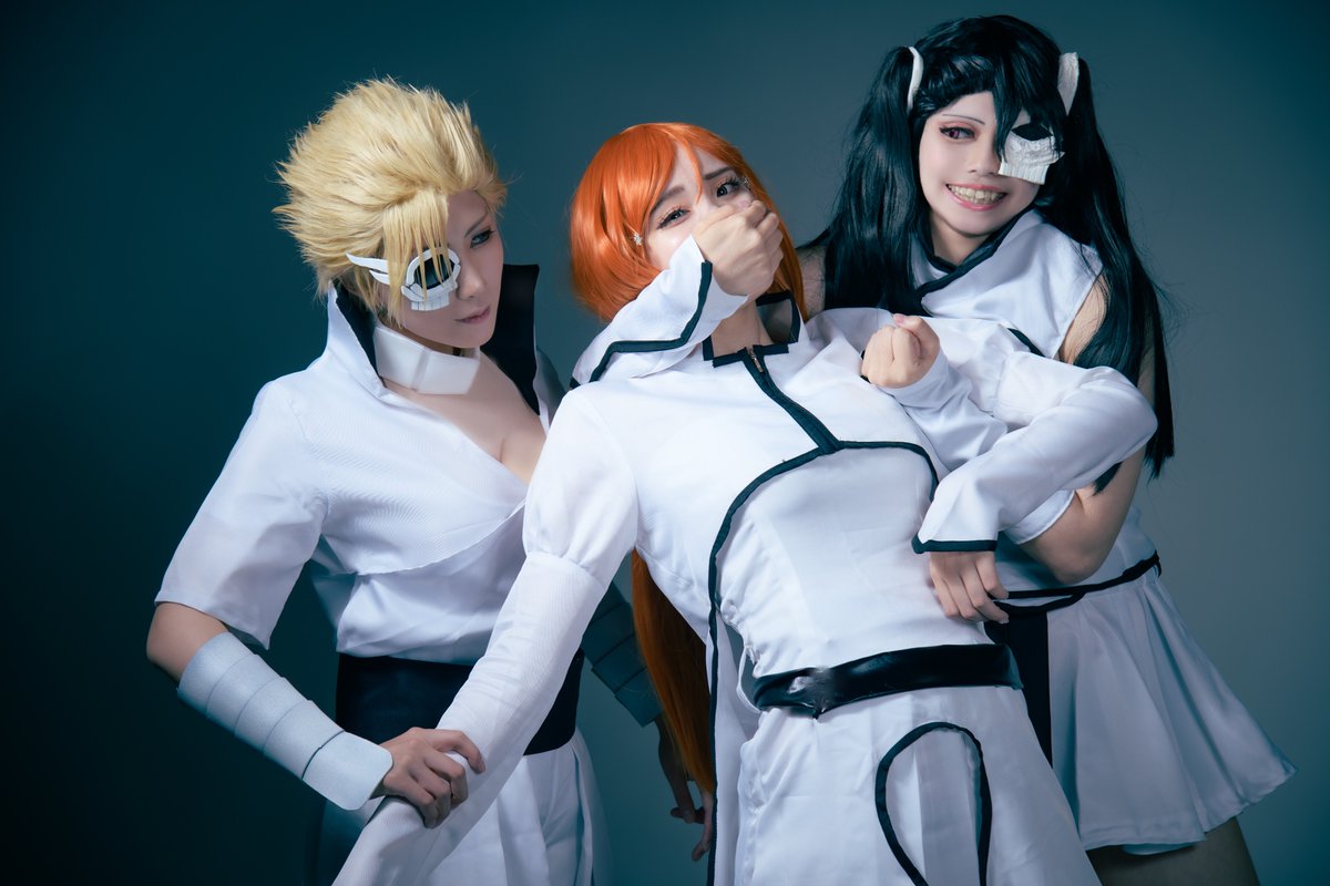 ice_cosplay's tweet photo. 【コスプレ】

来るなっ！！
　近づいたらこいつの目玉抉り取るわよ！！

BLEACH
　／ ロリ メノリ 井上織姫
Photo: @OYO_YOi 
#0608アランカル併せ https://t.co/qztWLQDLkw