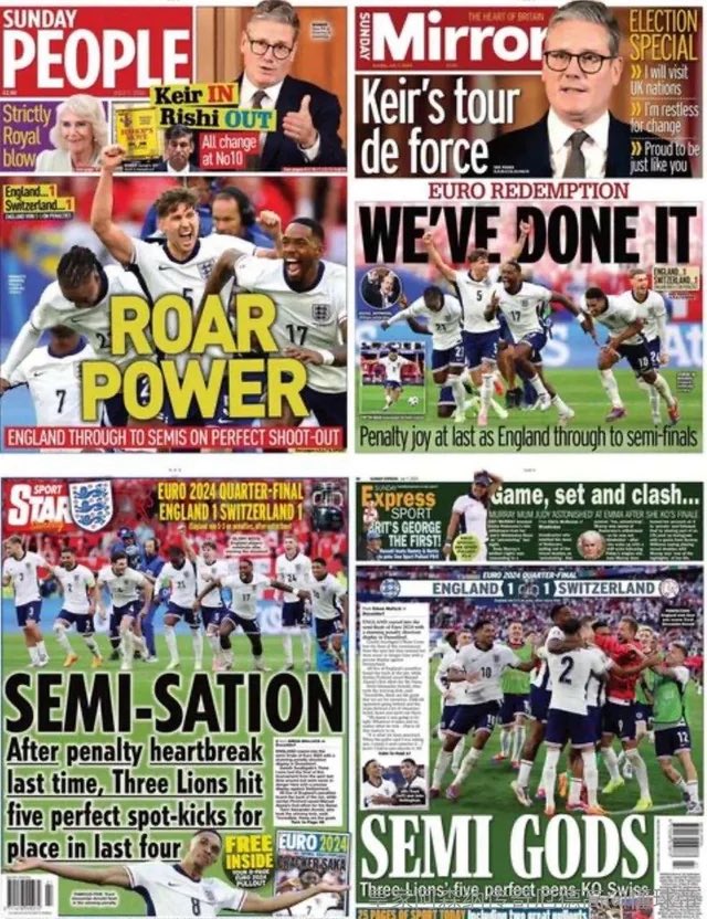 ArsenalN7's tweet photo. Not a single picture of England’s hero Bukayo Saka. The English media absolutely disgust me https://t.co/PopZlIFYmZ