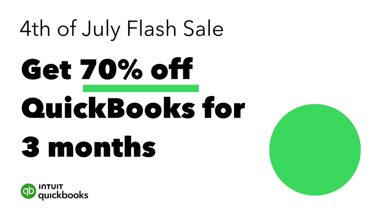 licit_tech's tweet image. 🎆 Celebrate the Fourth of July with a bang!
🇺🇸 Get a whopping 70% OFF QuickBooks Online! 🌟 Manage your business finances with ease and save big. Don't miss out on this explosive deal! 💥 
Sign up today: quickbooks.partnerlinks.io/bernadetteumwa…
#FourthOfJuly #QuickBooksOnline #SmallBusiness