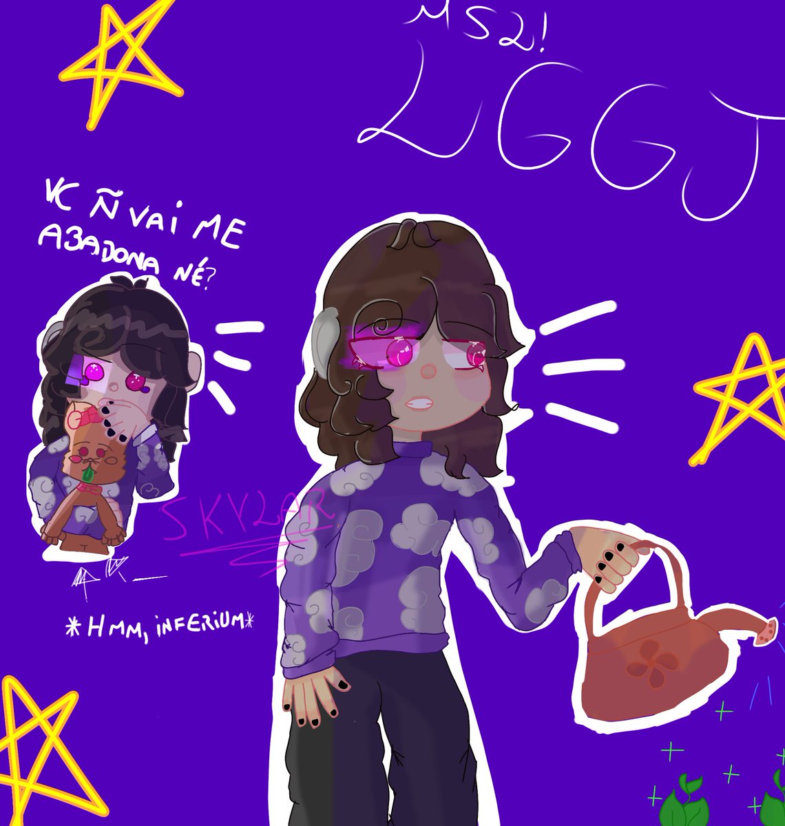 Skylar_pao's tweet image. Desenho.

[#irmandadelggj #irmandadelg #lggj #lajota #lgfanart]