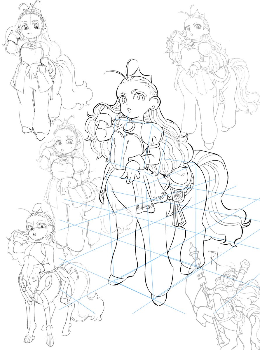 its hard to draw a horse