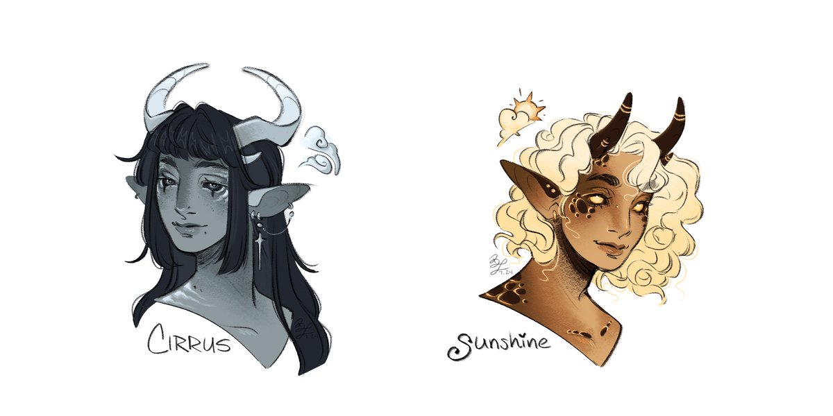 bonesydoodles's tweet image. The Ghouls portraits are all done!!! They're all sooooo,,, twirls hair,,,

Please tell me who's your favorite! And don't be afraid to ask questions about my ghoul head canons &amp;lt;333
#thebandghost #namelessghouls #ghostfanart