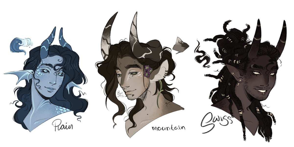 bonesydoodles's tweet image. The Ghouls portraits are all done!!! They're all sooooo,,, twirls hair,,,

Please tell me who's your favorite! And don't be afraid to ask questions about my ghoul head canons &amp;lt;333
#thebandghost #namelessghouls #ghostfanart