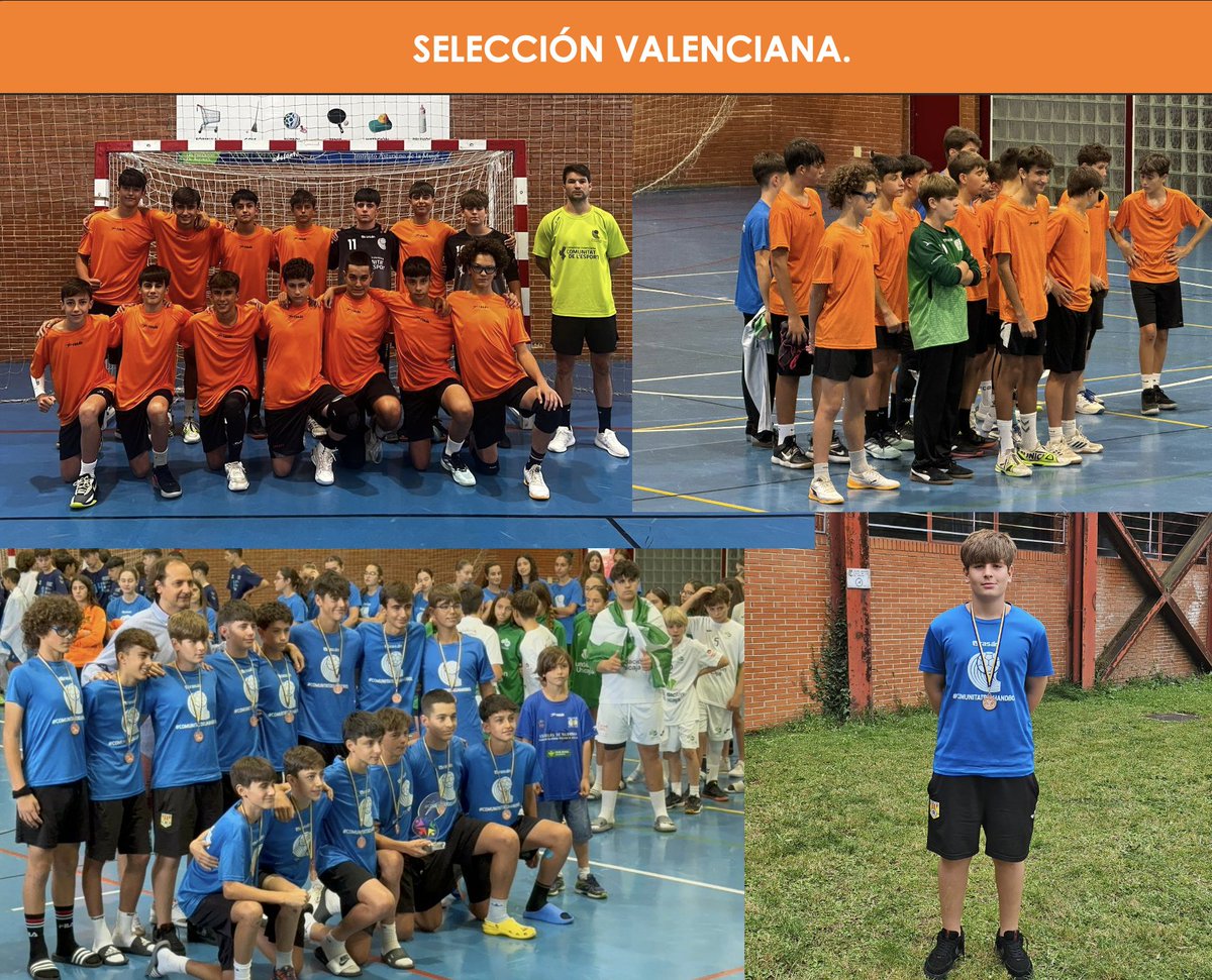 chvilareal's tweet photo. Selección Valenciana.
El jugador Andreu García del Club ha estado  disputando el Torneo de Cangas de Narcea,
Esta experiencia sirve como punto de partida para seguir trabajando y mejorando de cara al CESA 2024,
#handbolenfamilia
#villarrealcf
#endavantesports
#smevilareal https://t.co/BcV8Db6J5I