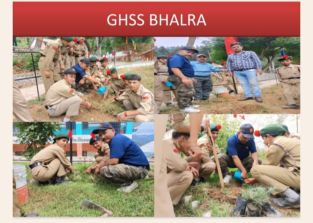 prodefencejammu's tweet photo. #VanMahotsav Bhaderwah NCC Unit's tree plantation drive strengthens green cover in Doda, Kishtwar& Ramban districts.500 cadets planted 800 trees! With community support,more trees will be planted.Supporting PM's initiative #एक_पेड़_माँ_के_नाम & NCC's #onecadetonetree
@diprjk https://t.co/Gw23Xt6bsP