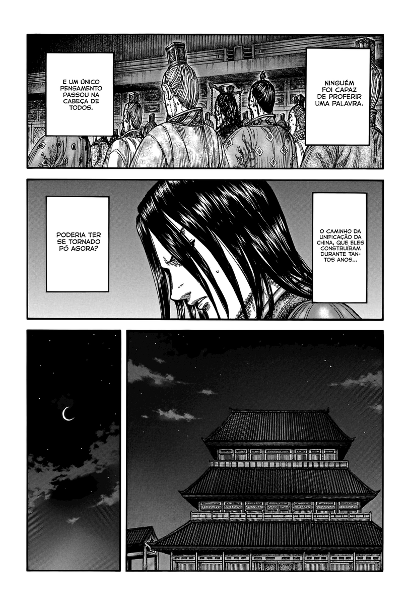 NicolasMagno31's tweet photo. #kingdom799 
#kingdom_manga

Isso me deixa empolgadíssimo pro futuro.

Riboku conseguiu uma vitória completa.

E agora? Pra onde vamos? Todos os esforços de Qin desde o capítulo 650 em 3 anos de campanha, reduzidos a estaca ZERO.

Como Qin vai se recuperar? 👀👀 https://t.co/3kduYmNMKD