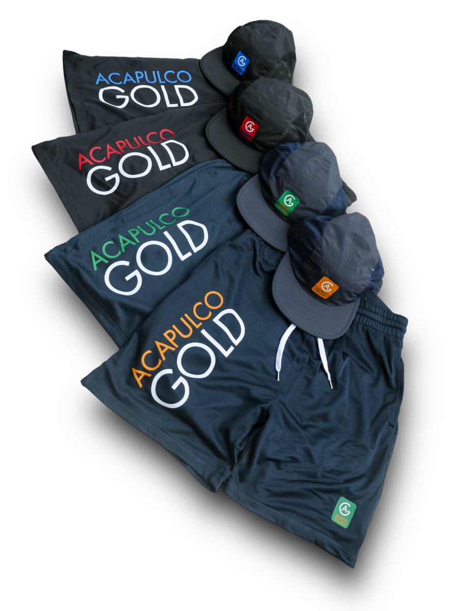 12stadium's tweet photo. ''Acapulco Gold'' 
- Summer 2024 Collection -

Tech Recycled Side Mesh Nylon Cap
Tech Mesh Shorts

https://t.co/J8zBmzxbO5 https://t.co/bfdqdVVjkG