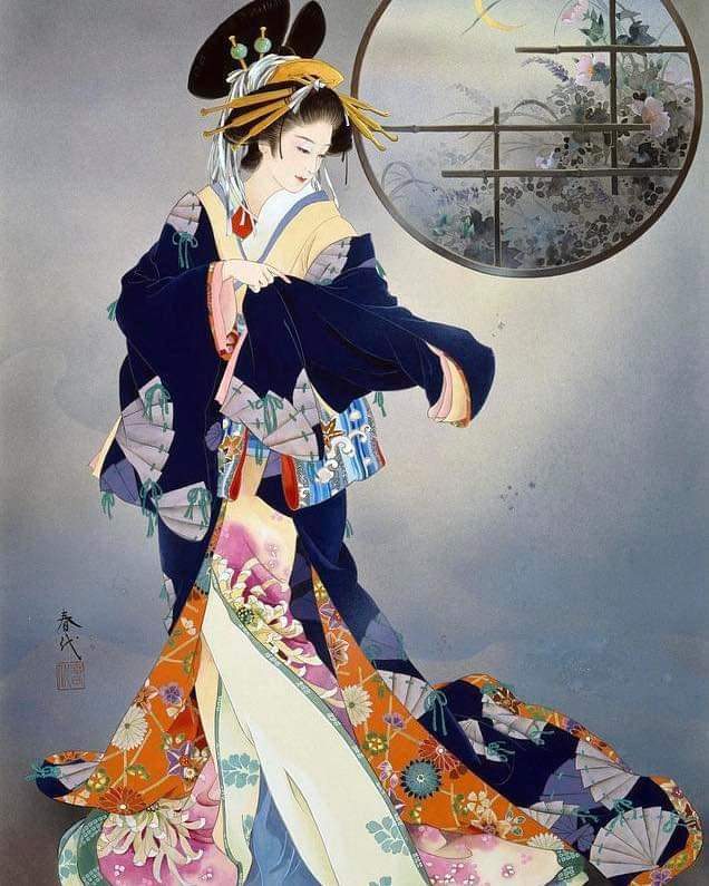 "Go further than you planned. Ask for the moon. You will be surprised how often you get it." 

   - Paulo Coelho🤍🌸🦋🌸

[Image: Tsukiakari #1 painting by Japanese artist Haruyo Morita • 

Poetry, Tea and Me🤍🌸🦋🌸