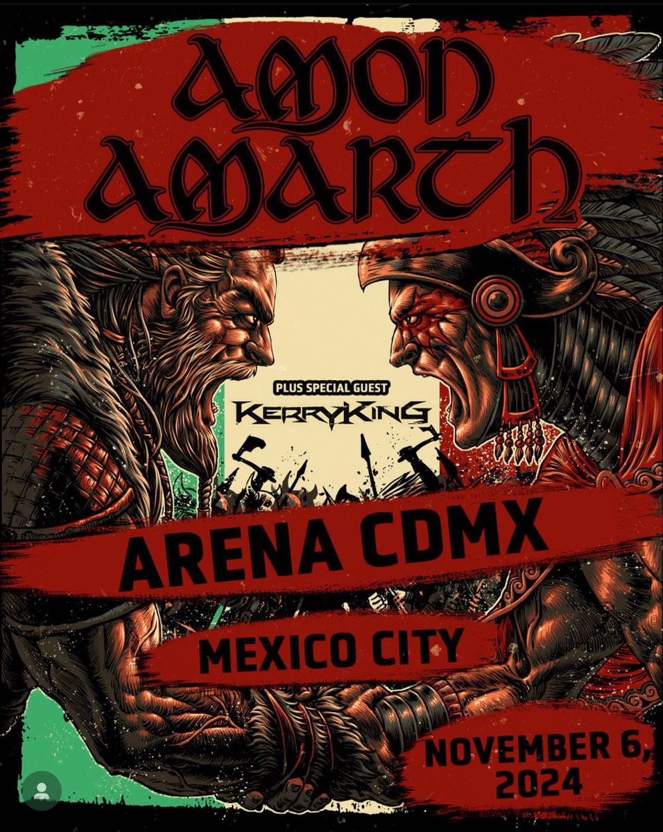 Cristianmt1979's tweet photo. @AmonAmarthBand  la chela de @CdmxArena  esta culerisima !!!! https://t.co/AbAnGYEQN0
