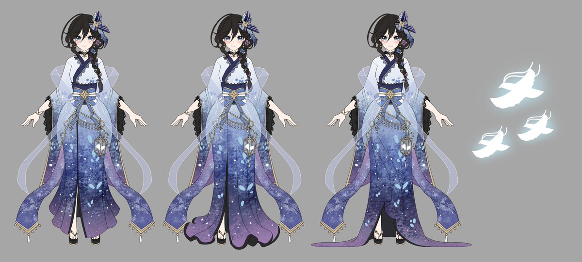 MickeySp002's tweet image. 【🎋 「七夕」Tanabata】
เมื่อเดือนก่อนมิกได้มีโอกาสร่วมงานดีไซน์กับทาง Euphora ขณะที่ฝึกงานครับ นี้คือ Pre design ก่อนที่ทางพี่ๆนักวาดประจำจะนำไป process งานต่อ น้องๆน่ารักมากฮะ
#VtuberTH #Vtuber #EuphoraProject #Tanabata #七夕