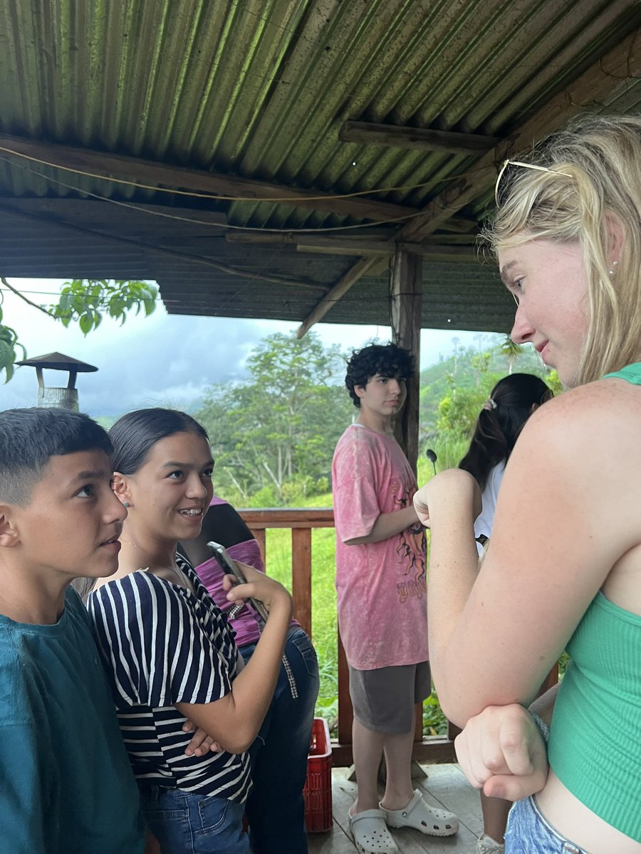 FettesLanguages's tweet image. @FettesCAS meets the Spanish Classroom! Our HL, SL and Ab initio participants in the CAS Trip to Costa Rica 🇨🇷 have embraced the opportunity to talk to locals, make new friends and have a laugh outside the usual classroom topics ☺️ ¡pura vida equipo! @Fettes_College