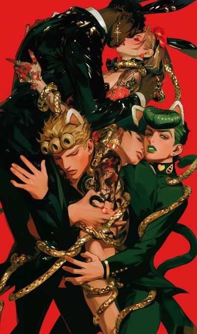 &ldquo;JoJo Rabbits&rdquo; 🪢🕺💃🕺🕺🕺🪢 Midjourney can be so random #JoJosBizarreAdventure #joestar #jostar #jojo #okaaay<a href="/tag/jojo"class="tags"><span>#jojo</span></a><a href="/tag/jojosbizarreadventure"class="tags"><span>#jojosbizarreadventure</span></a><a href="/tag/nijijourney"class="tags"><span>#nijijourney</span></a><a href="/tag/joestar"class="tags"><span>#joestar</span></a>