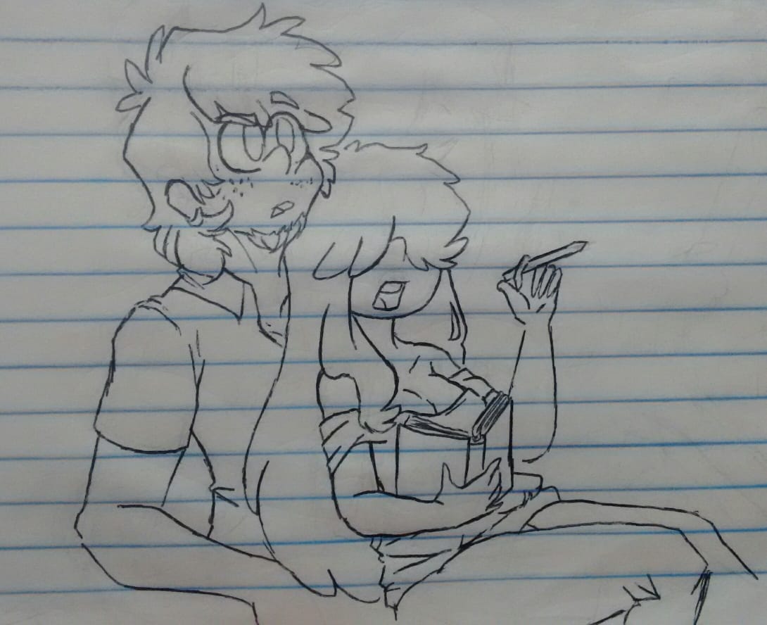 WinterFlower43's tweet photo. A Illustrator and a novelist sharing their ideas.
They like to share their stories, Lincoln sometimes draw her characters and scenes for her while Lucy give ideas for more deep scary scenarios for him
#TLH #TheLoudHouse #Lucycoln #LucyLoud #LincolnLoud #Loudcest #Lincy https://t.co/n41ek3YJ4q