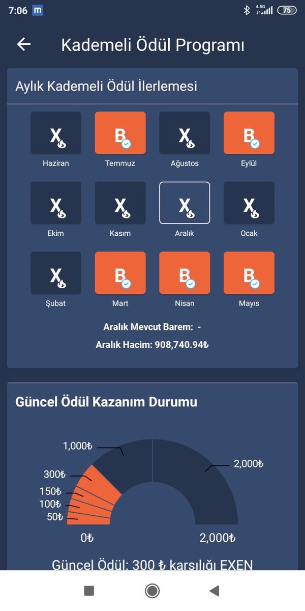 YVaroL_'s tweet photo. @bitexencom Bir örnek 
Aralık 2023 - 908 bin tl hacim var ama size göre hedef yapılmamış. Tüm aylar için ekran görüntüsü attım size. https://t.co/2YJgM2eT5y