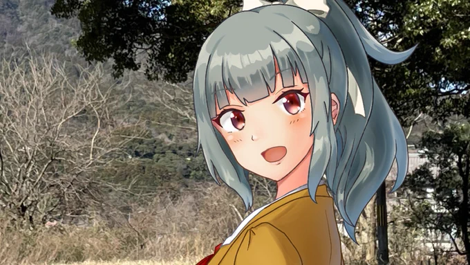 #ポニーテールの日  そうなのか(˘ω˘) …なら弊鎮を代表するポニテといえば…ユウバリン!ユウバリン超好きポニテといえばユウバリン、ここは譲れませn「提督さん?」