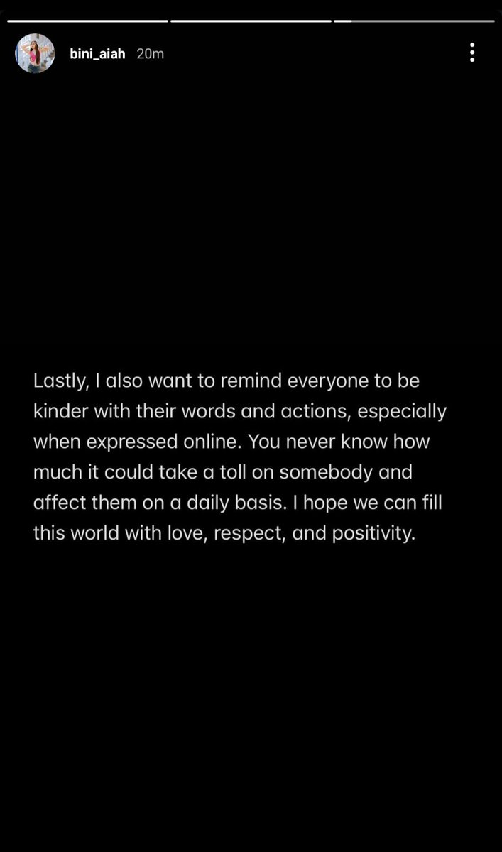 holzzi_'s tweet image. I LOVE YOU @bini_aiah 🫶 please rest well, and katulad nga ng sabi ni bebe, you guys have our back 🥹