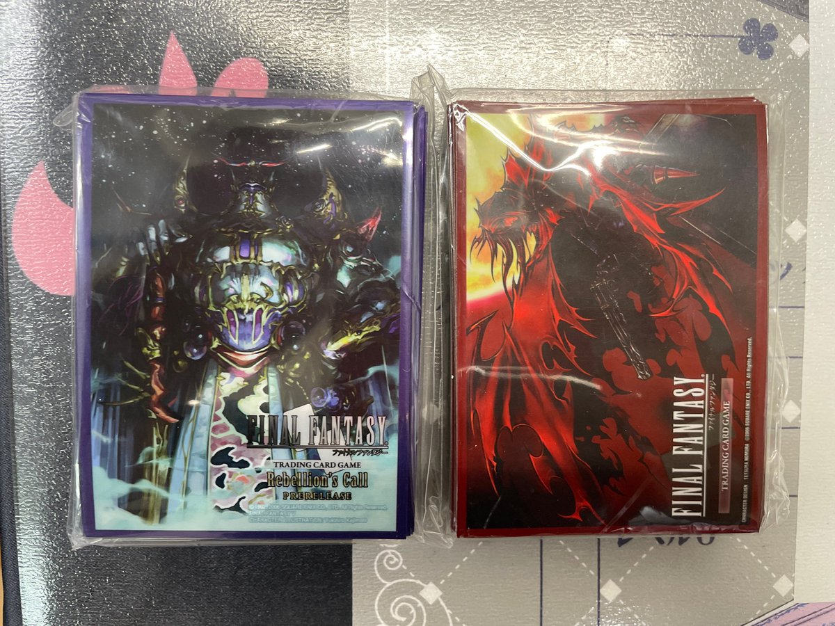 FFTCG】 🐣FF担当のスミスです🐣 買取を頂いたスリーブを補充しました