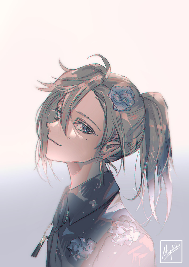 叶(にじさんじ) 「I haven't had much time to draw my oshi 」|ミユ ଘ(੭⌒ᴗര)੭✧ Vtuber comms / Doujima H52のイラスト
