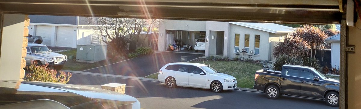 When you're asshole neighbour losses his shit cause you park out the front of your own house yet have an empty driveway. #doublestandardscunt