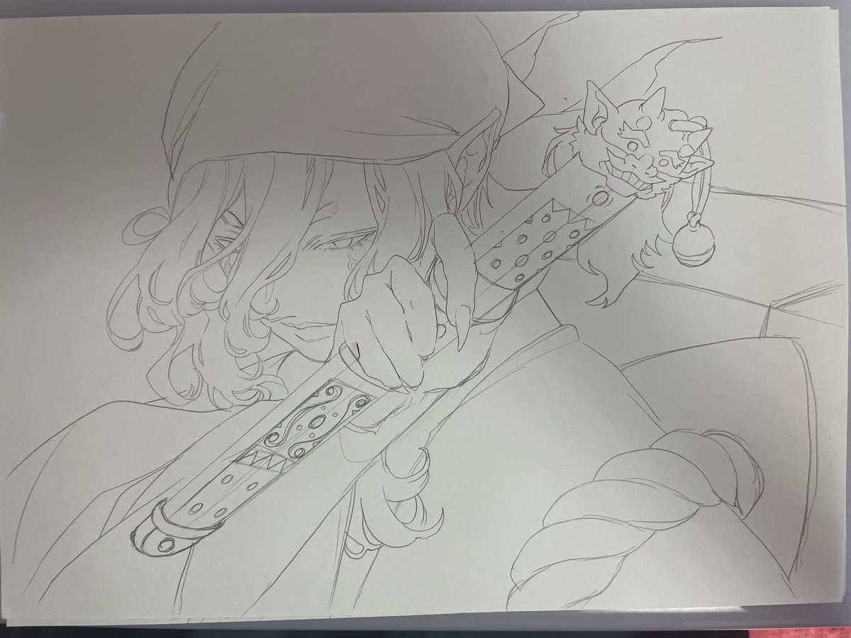 今コピー機壊れてるから、一応失敗してもいいように下絵をコンビニコピってくる。
ついでになんかスイーツ食べちゃお、スイーツ。 
