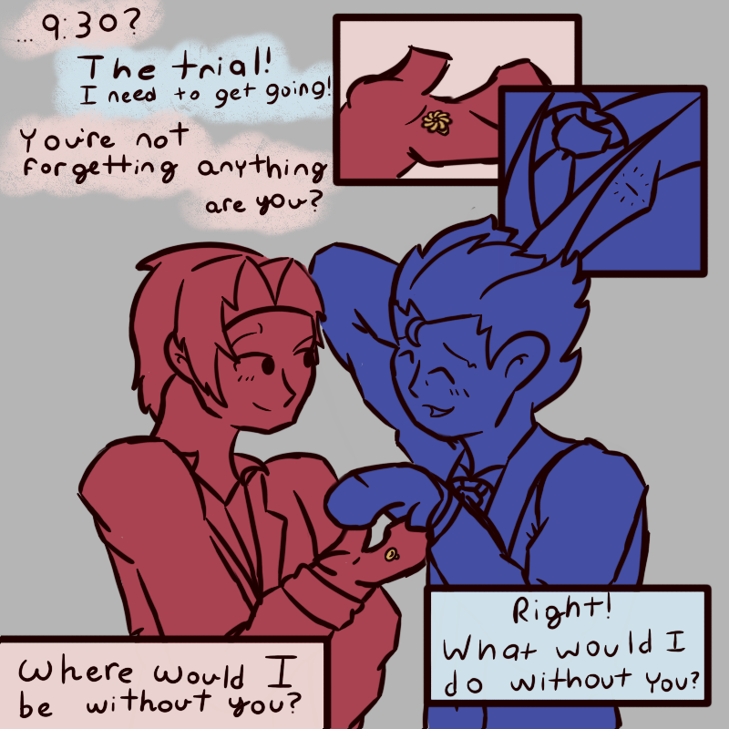 g0ldenboi333's tweet photo. To conclude my saga of these silly doodles for nrmt week, I offer
Day 6: Confession
#nmweek24 https://t.co/0CwY77Z0in