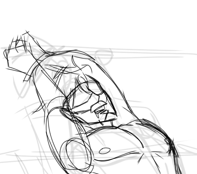 nukoyi's tweet photo. I have mixed feelings about drawing this. But Ballister tied in bed? Yes.. #ballisterboldheart #nimona https://t.co/4V5oelOlJb