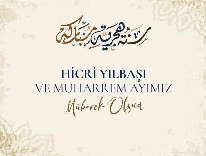 Aziz Milletimiz ve İslam aleminin Muharrem ayını tebrik ediyor, Hicri yeni yılın ülkemiz, ümmetimiz ve tüm dünya için hayırlara vesile olmasını Cenab-ı Allah’tan niyaz ediyorum.
