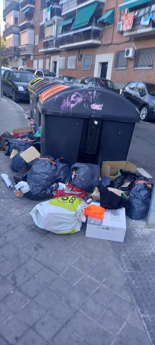 TieneKeLLover's tweet photo. C/ Cerro Blanco 20 , más basura fuera que dentro. 
@Lineamadrid #Zofio #Usera https://t.co/62RkQ8uNKs