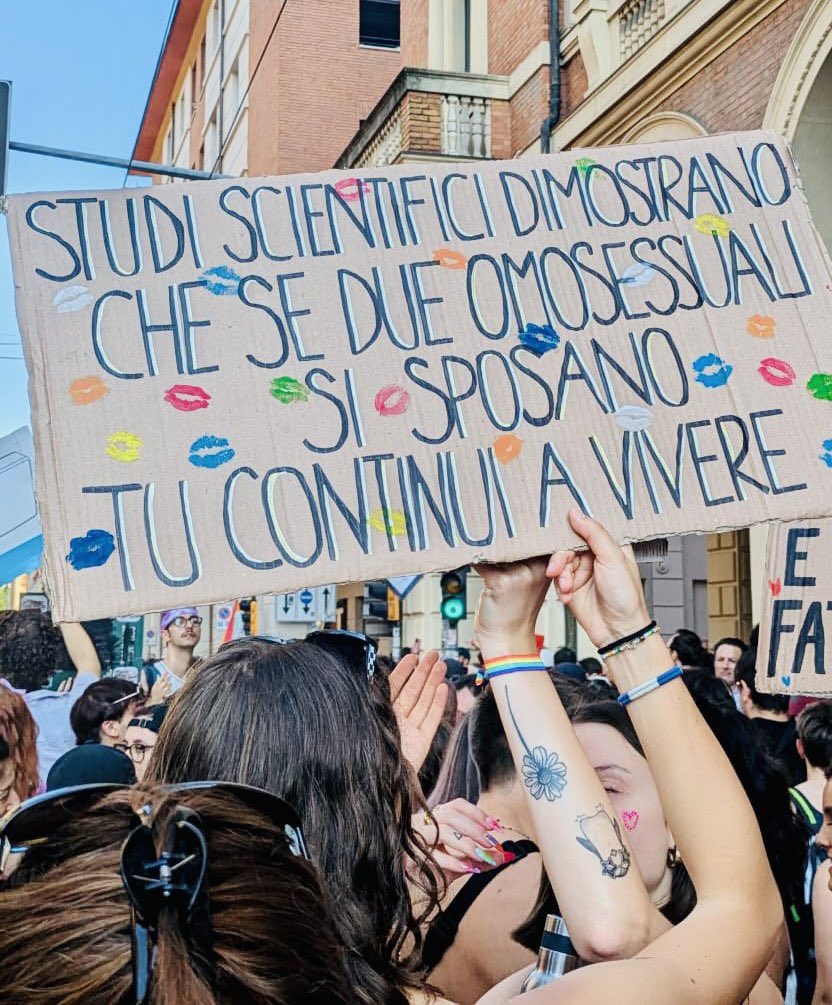 radio__zek's tweet image. Eh, già. 

#BolognaPride #Pride2024