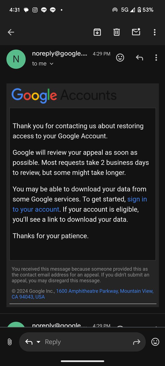 trphynch's tweet photo. @TeamYouTube What i do next? Why they said "It looks like the email address you asked about isn't associated with an active Google Account." ? https://t.co/LWlHeGAW6u